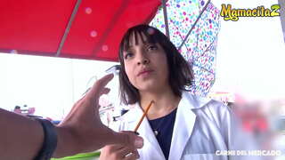 КАРНЕ ДЕЛ МЕРКАДО - #Matilde Ramos - Hot колумбийка отсасывает ва вазнин трахается бо бача, ки бо он вай танҳо познакомилась