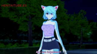 Tüklü Multik - Canavar x Kitty Hard Sex