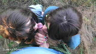 Хардкор дар кӯча, Cumshot дар даҳон, Бӯса аз спермой - Ман шуд мубодилаи Шавҳараш аз худ Сводной Сестрой, даров узви зан - POV 3some bj Сводные хоҳарон Мур