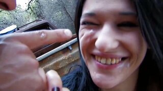 Lisa spice gets fucked mòr aice anal anns a &#039; choille