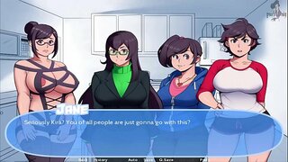 Sneg Omame Glasbo Zimski Dan Epizoda 9 Seksi velike prsi milf in ženske